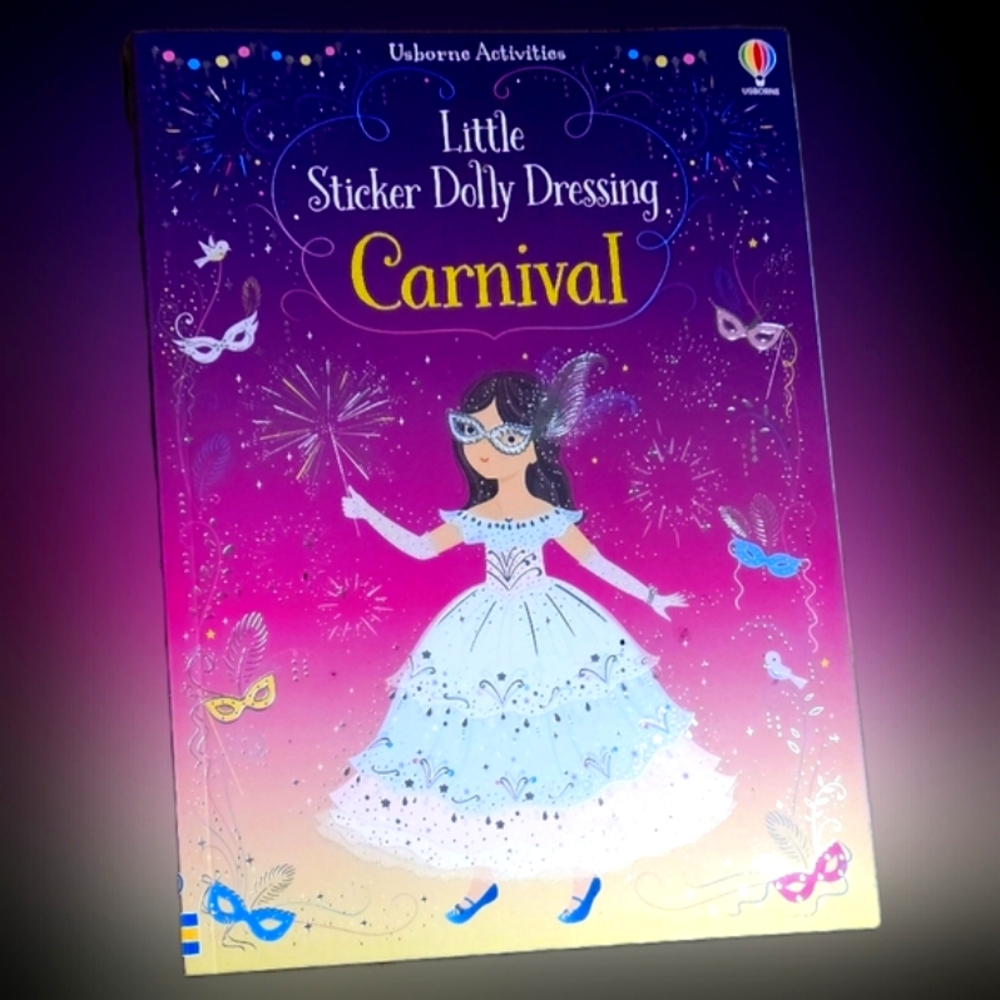 #KB14 Little Sticker Dolly Dressing Carnival Book